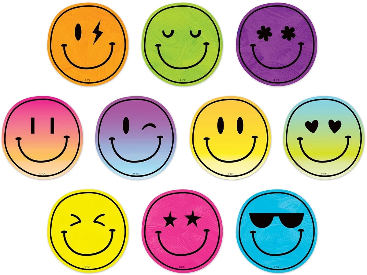 Brights 4Ever Smiley Face Mini Accents - US 8789