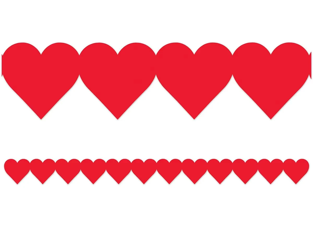 Red Heart Border - US 8032