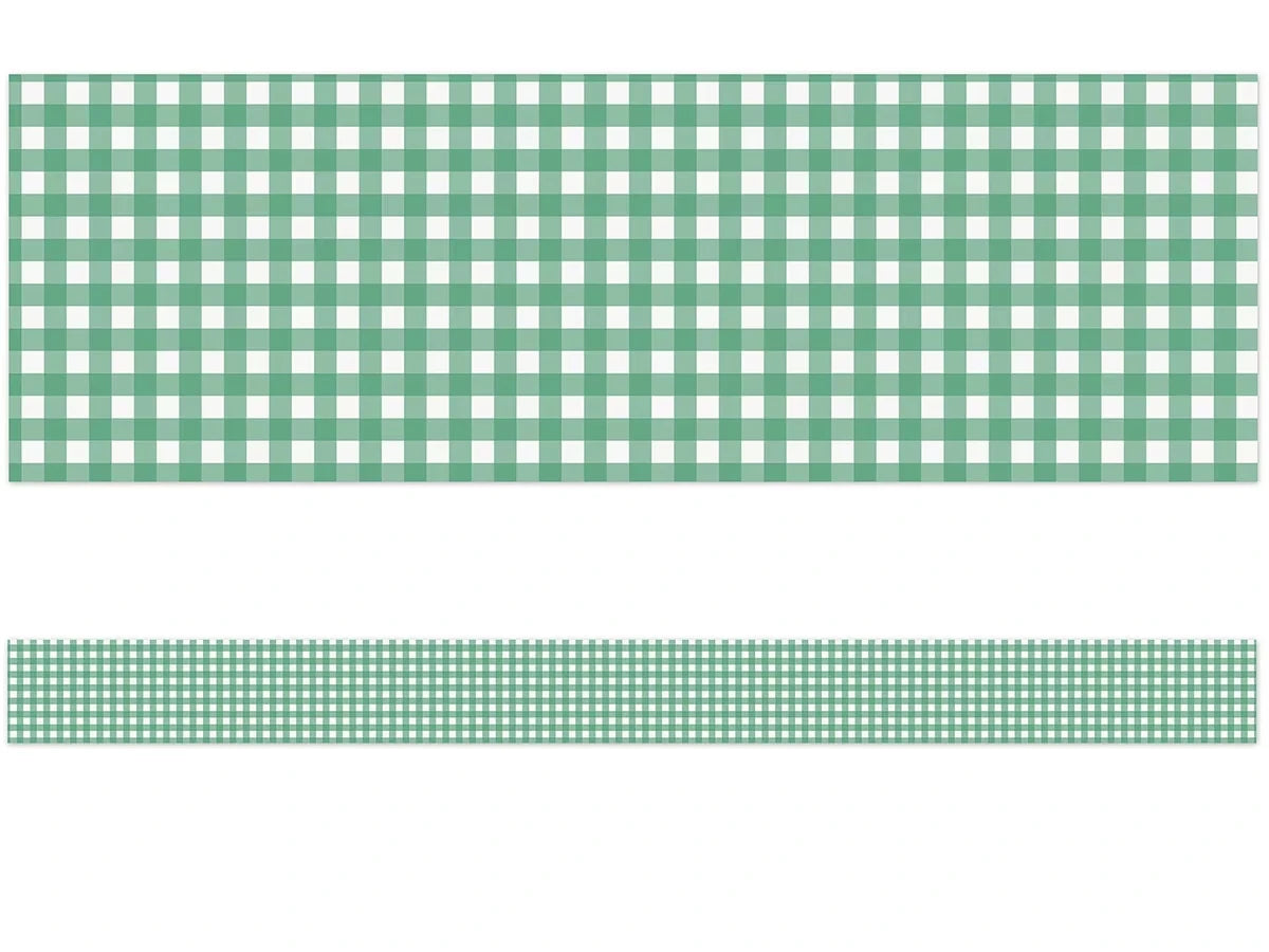 Farmers Market Green Checkered Border - US 1850
