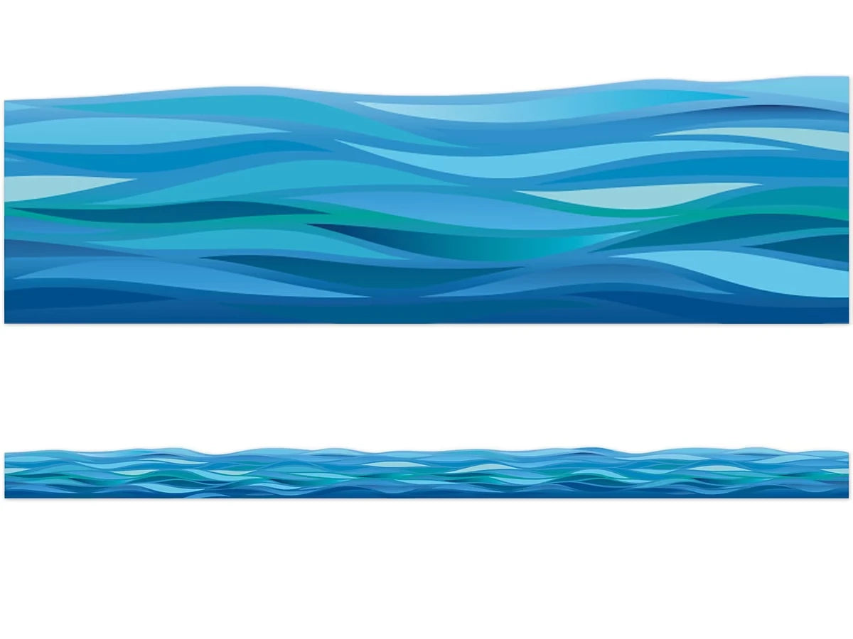 Seas the Day Waves Border - US 7870