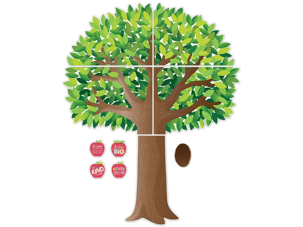 Apple Time Jumbo Tree Bulletin Board Set - US 1058