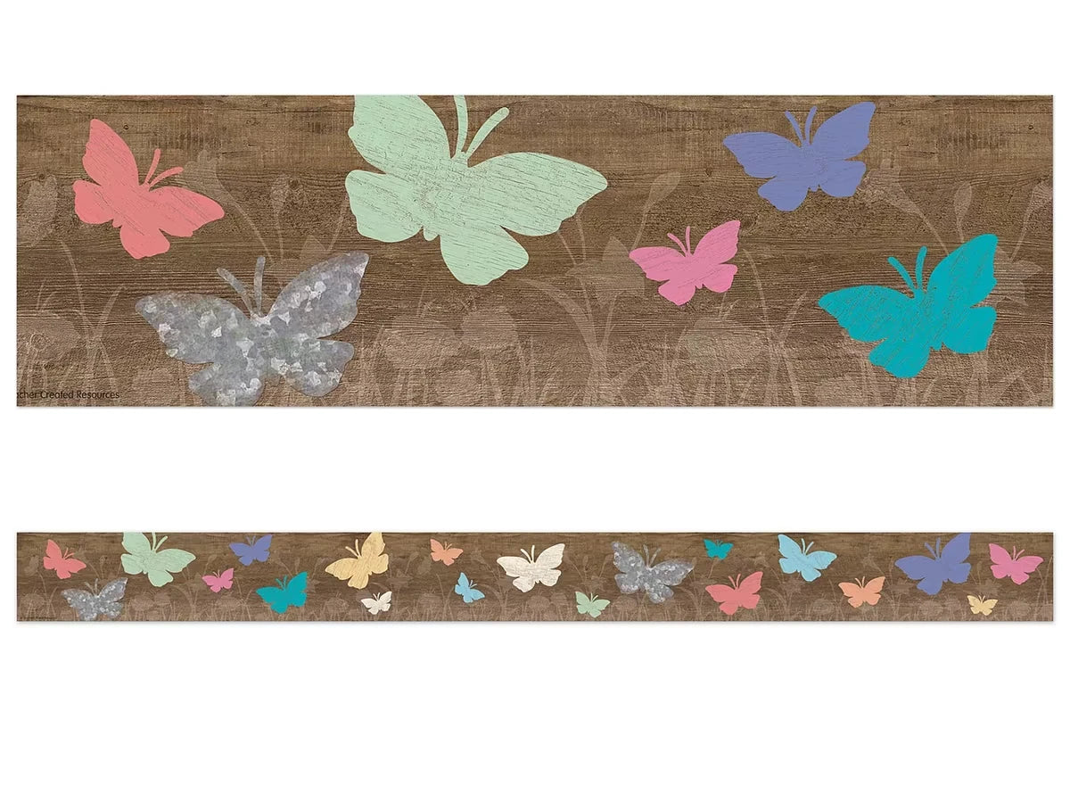 Home Sweet Classroom Butterfly Border - US 6695