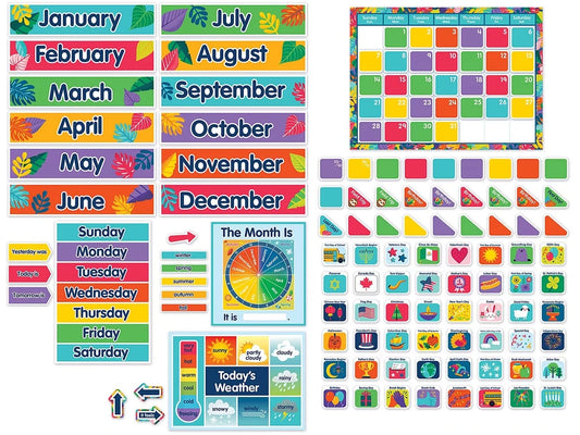 One World Calendar Bulletin Board Set - US 4823