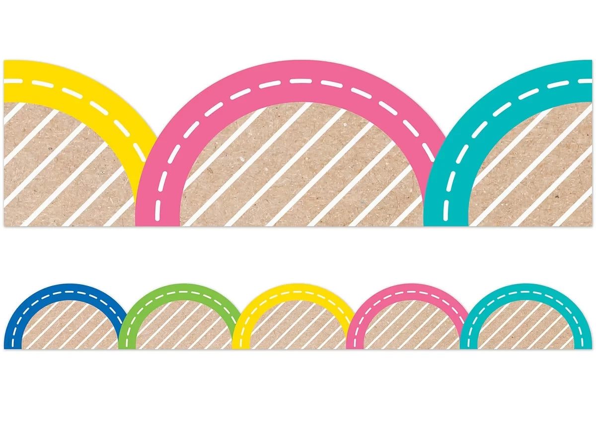 Krafty Pop! Jumbo Scalloped Border - US 1400