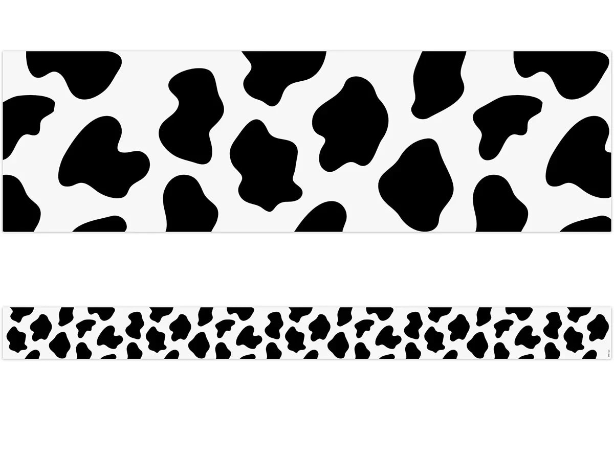 Farm Friends Cow Print Border - US 3025