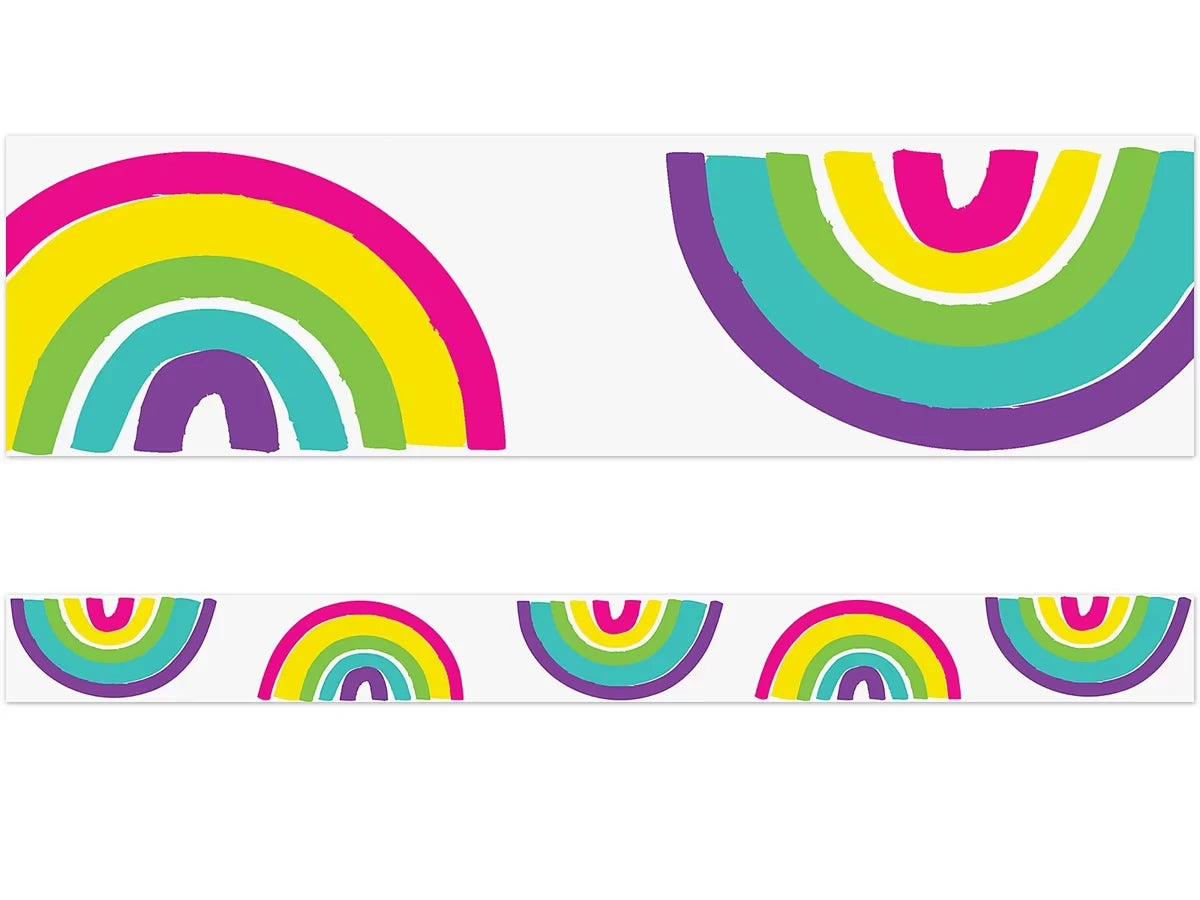 Kind Vibes Rainbow Border - US 6150
