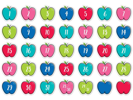 Doodle Apple Calendar Mini Accents - US 5220