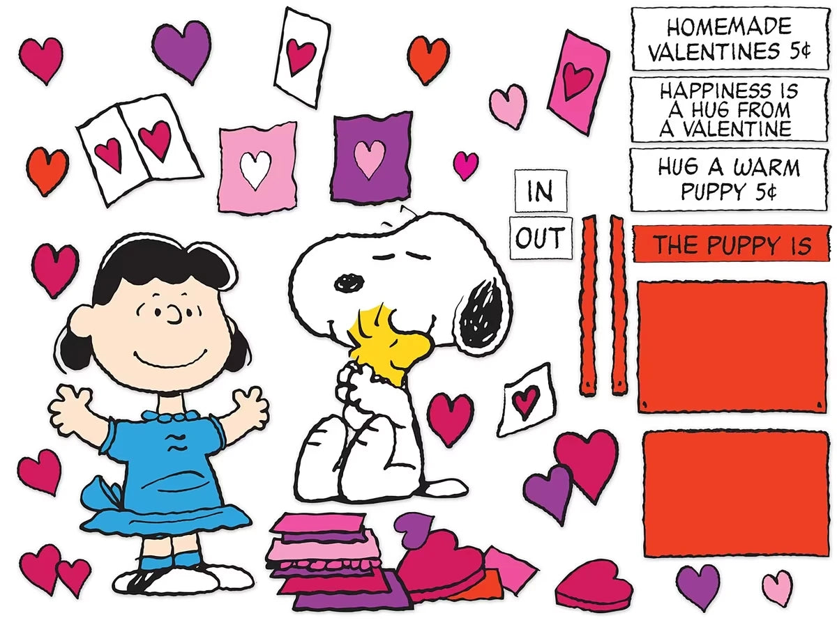 Peanuts® Valentine’s Day Bulletin Board Set - US 1719
