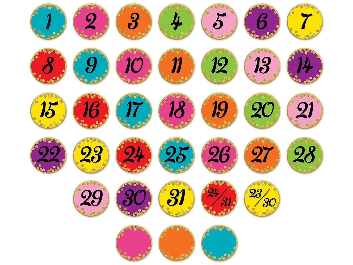 Confetti Calendar Mini Accents - US 3354