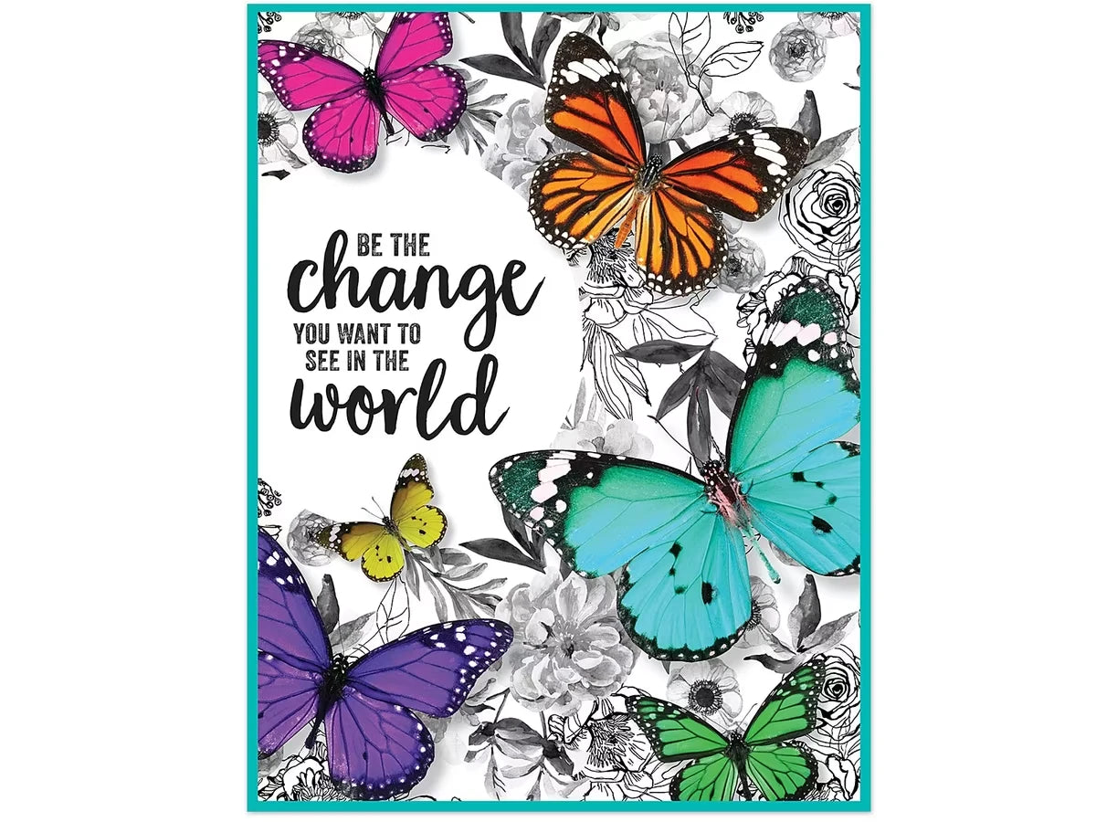 Woodland Whimsy Be the Change… Poster - US 7325