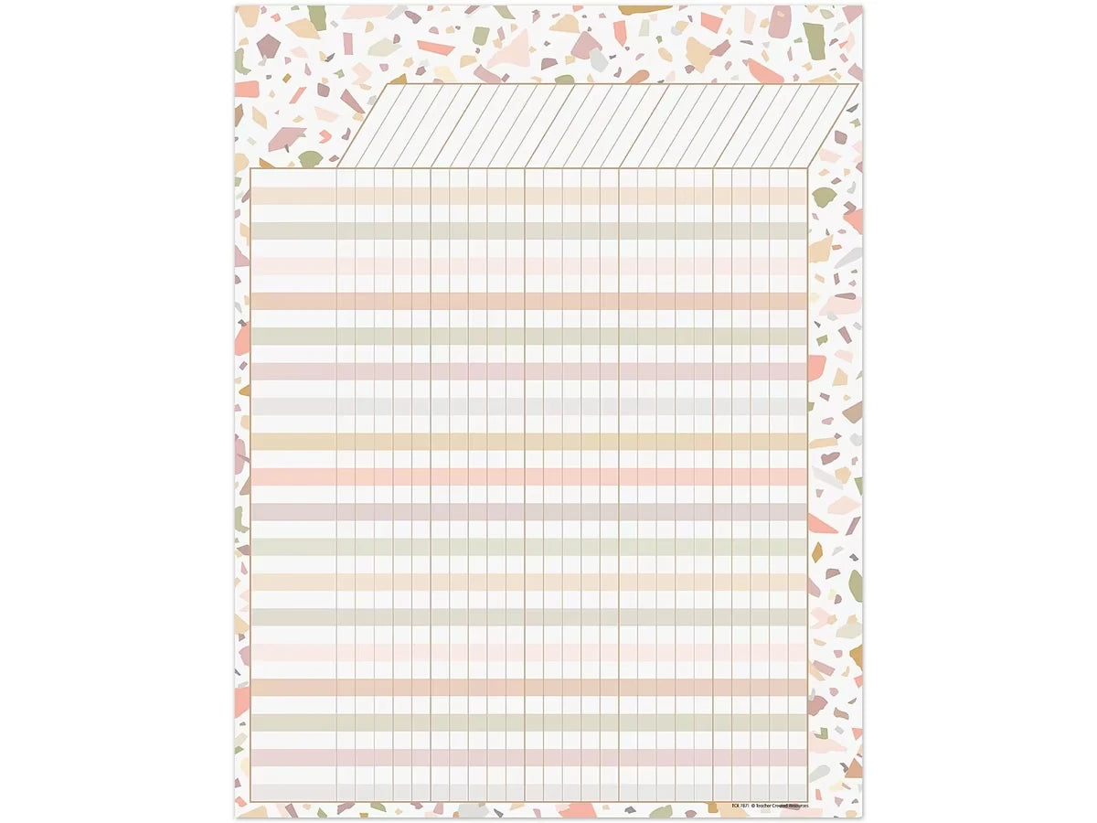 Terrazzo Tones Incentive Chart - US 9211