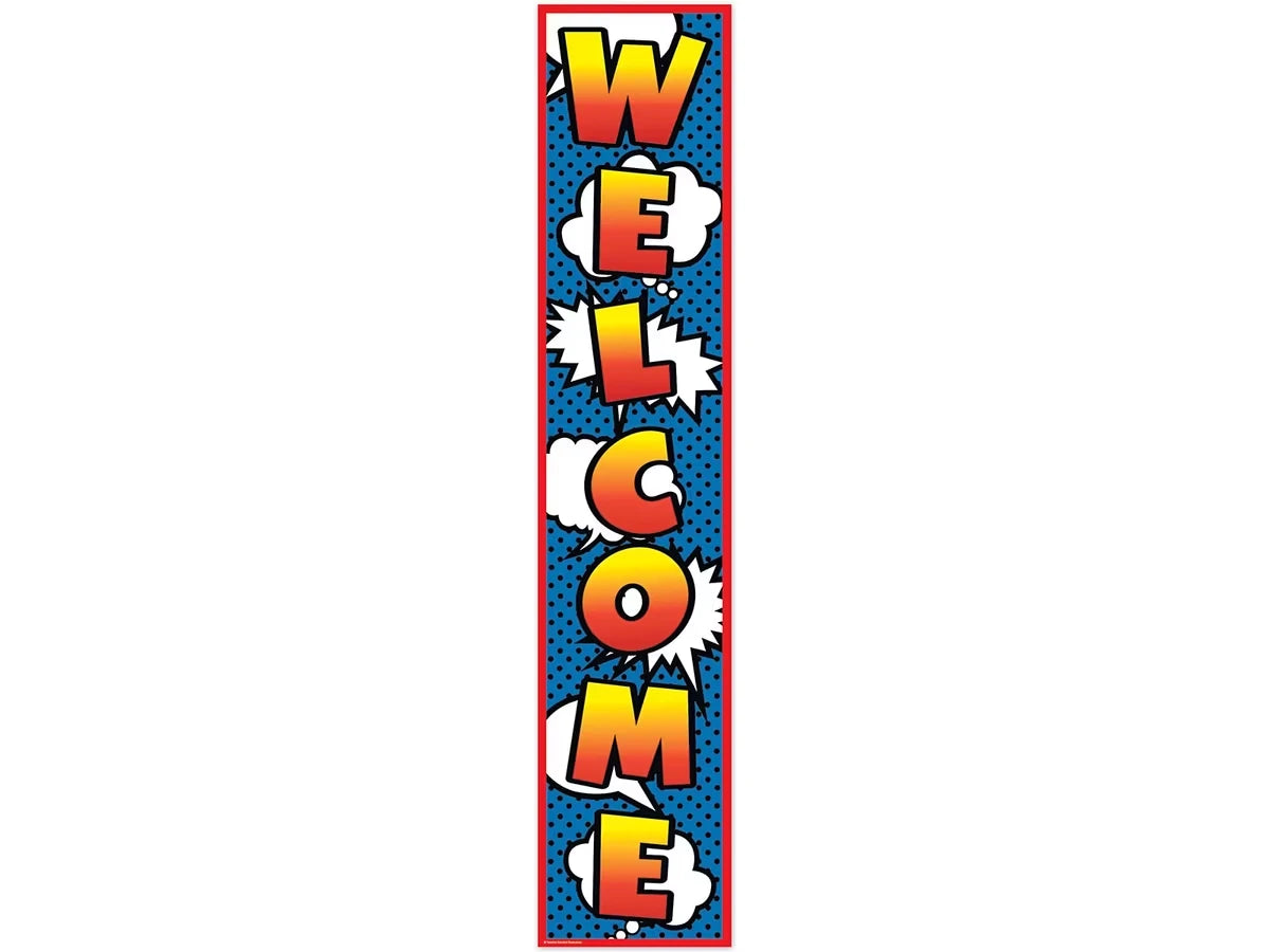Superhero Welcome Banner - US 9325