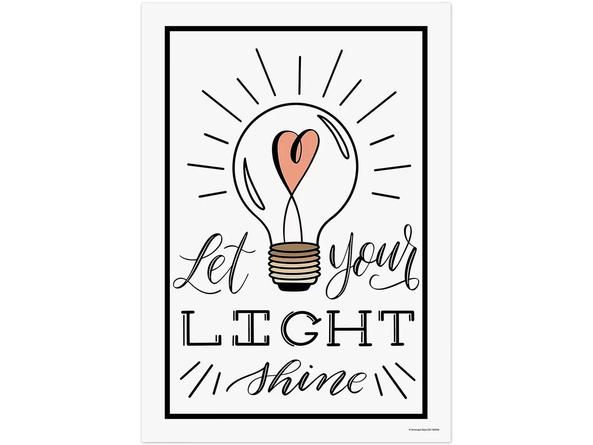 Let Your Light Shine Poster - US 6471