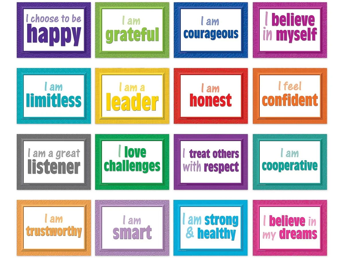Think Positive Bulletin Board Set - US 8227