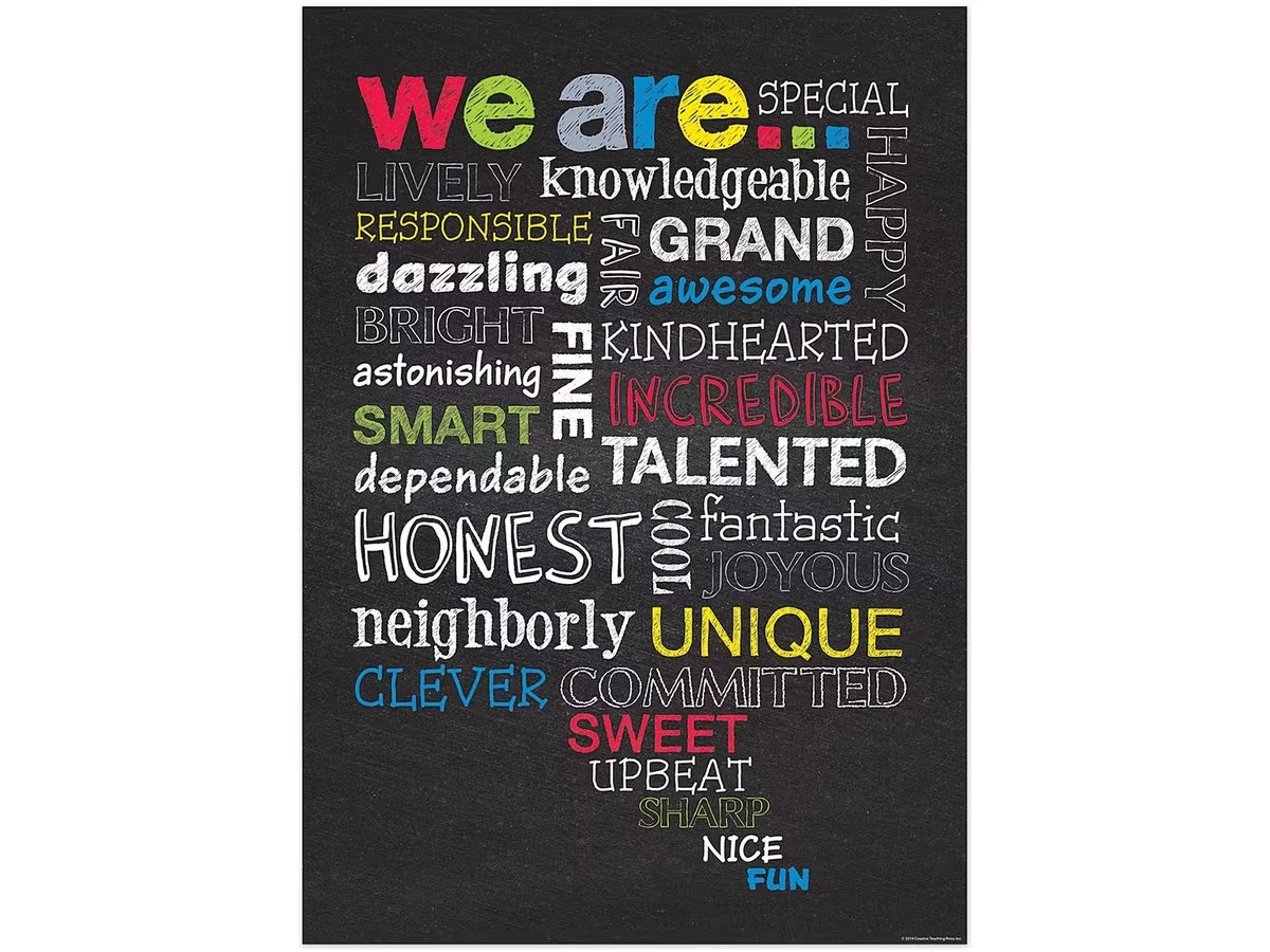 Chalk It Up! We Are… Poster - US 8944