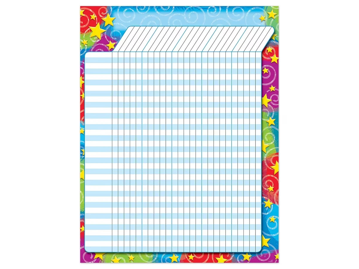 Stars & Swirls Incentive Chart - US 3272