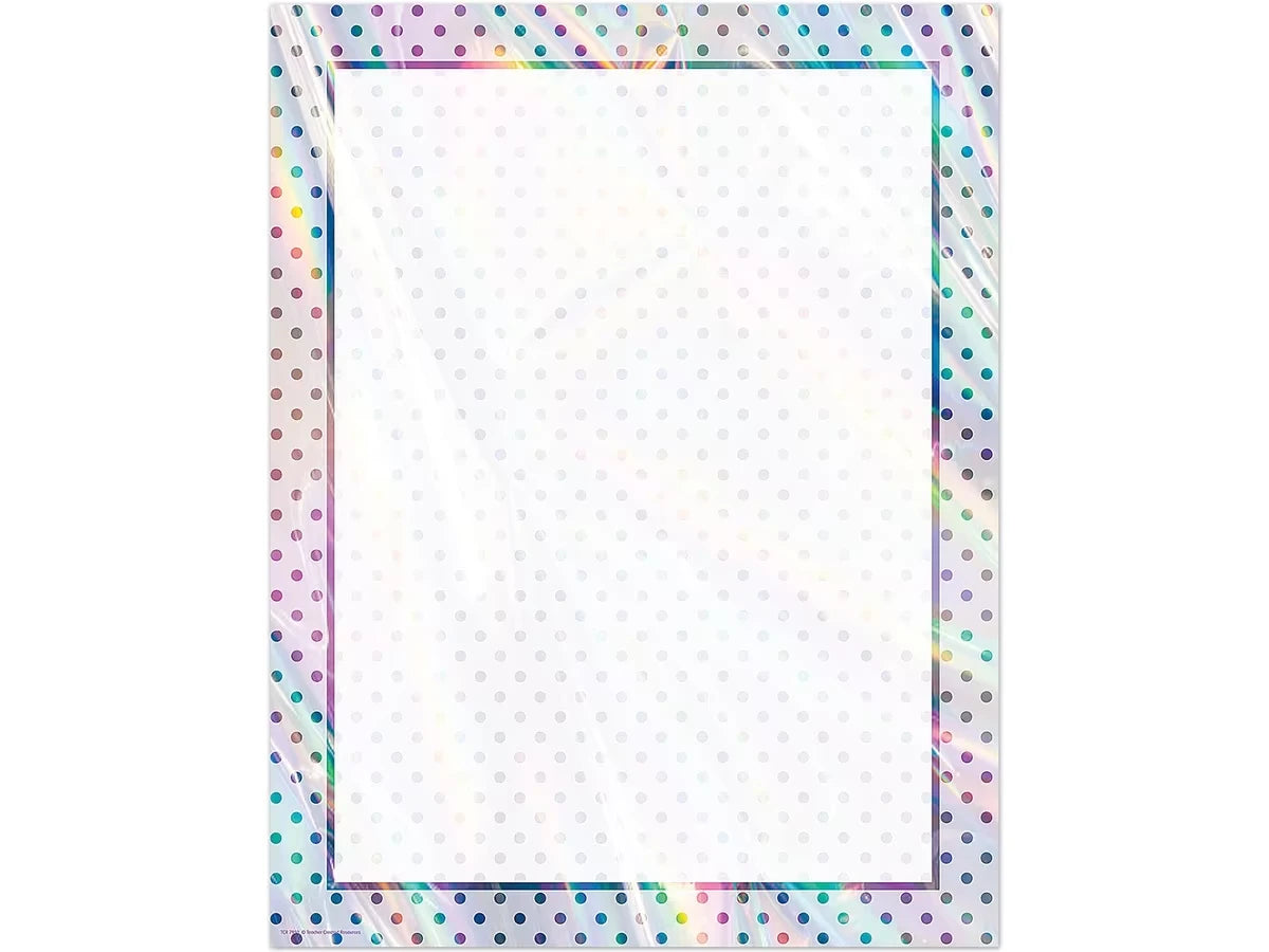 Iridescent Blank Poster - US 3169