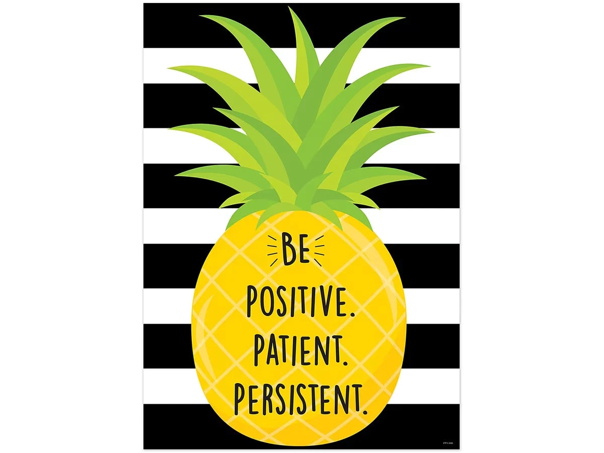 Palm Paradise Be Positive, Patient, Persistent Poster - US 9033