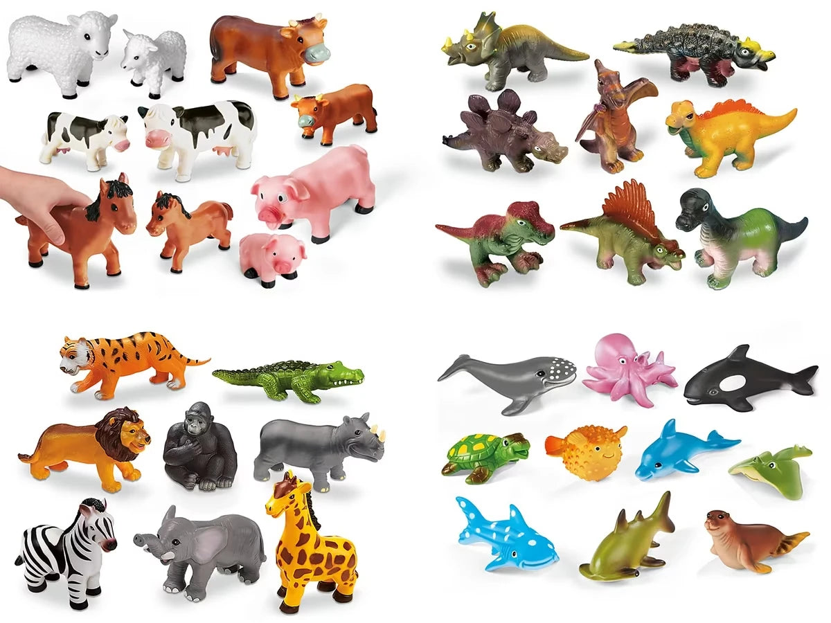 Soft & Squeezy Animals - Complete Set - US 3920