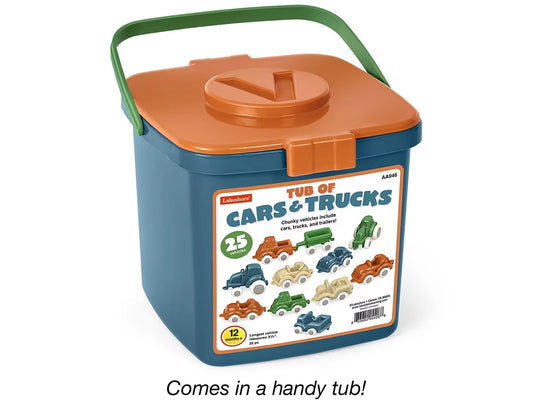 Tub of Cars & Trucks - US 8157