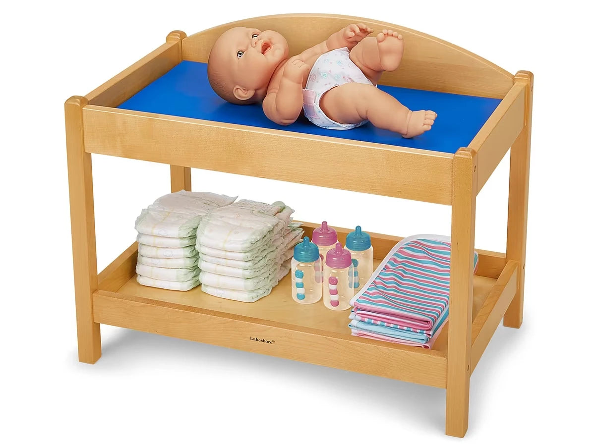 Lakeshore Hardwood Doll Changing Table - US 6612