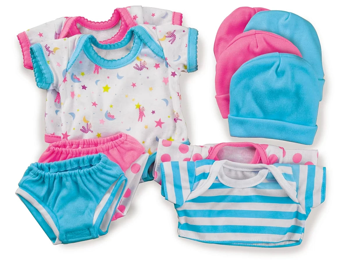 Bedtime Clothes for 14" Baby Dolls - US 9520