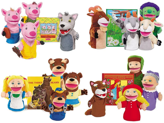 Let’s Talk! Storytelling Puppets - Complete Set - US 6556