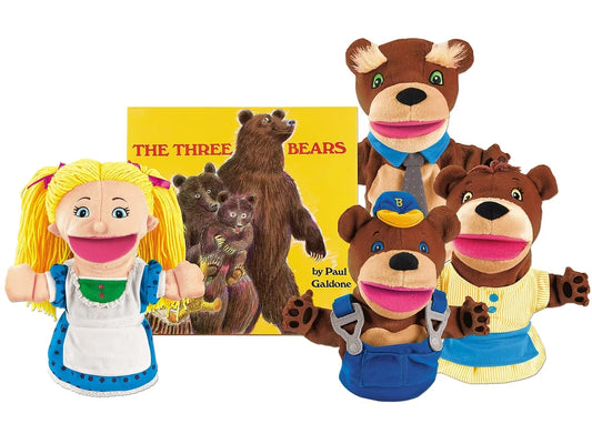 Goldilocks & the Three Bears Storytelling Puppet Set - US 8826