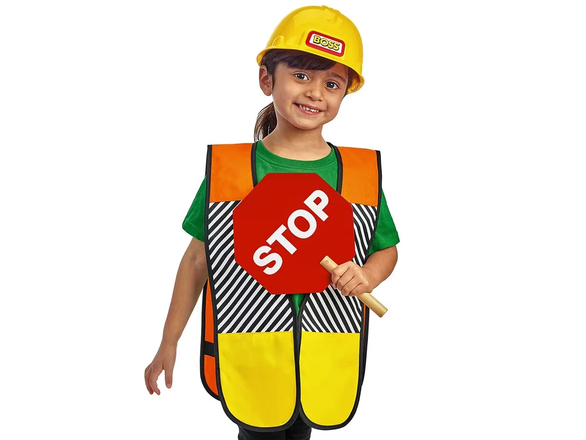 Construction Worker Costume - US 4477