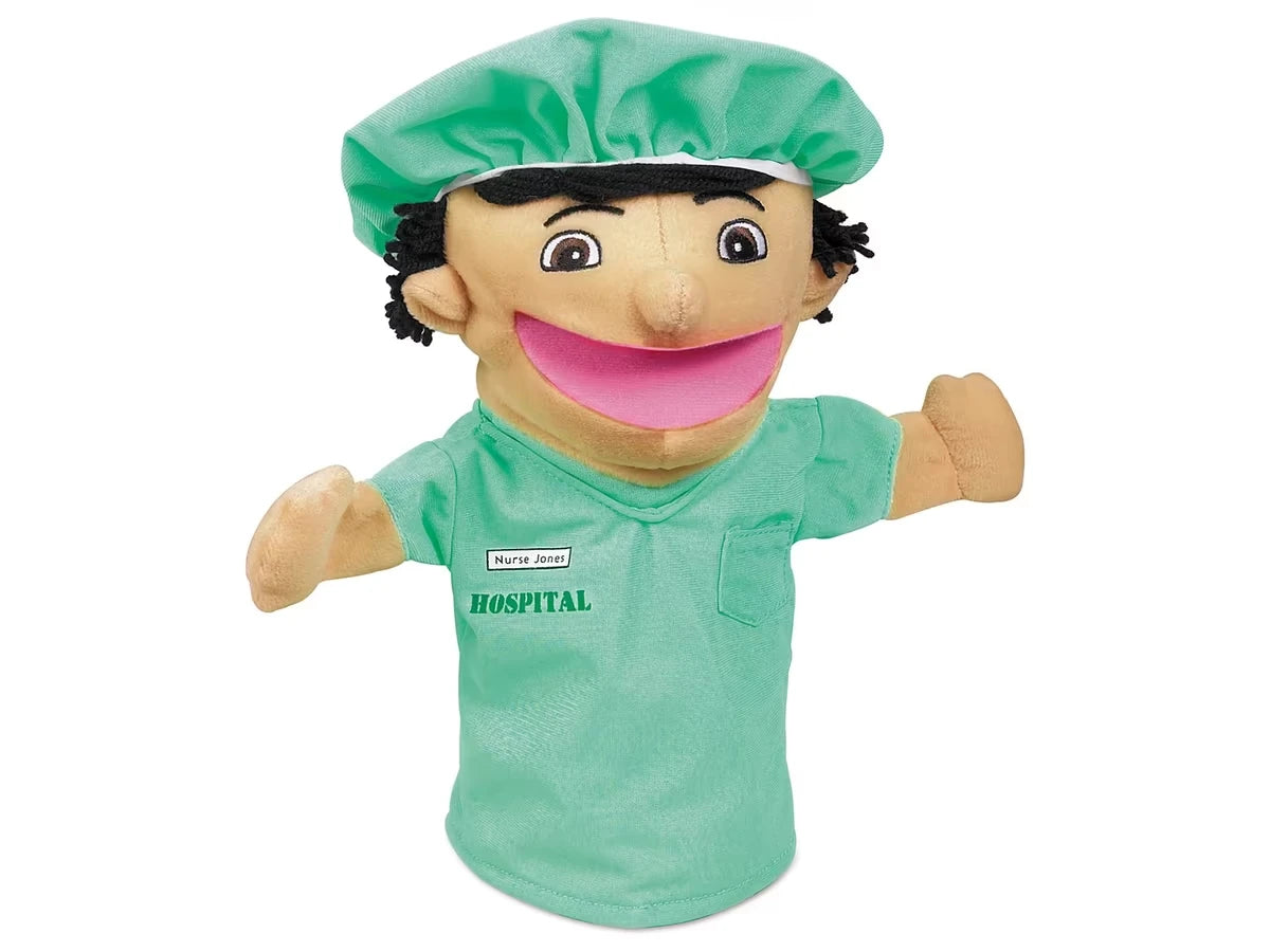 Let’s Talk! Nurse Community Helper Puppet - US 6027