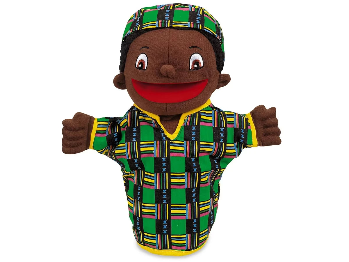 Let’s Talk! Ghanaian Boy Puppet - US 2192