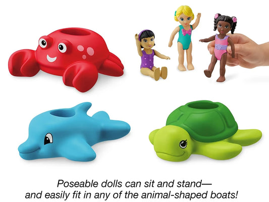 Floating Friends Bath Dolls - US 7878