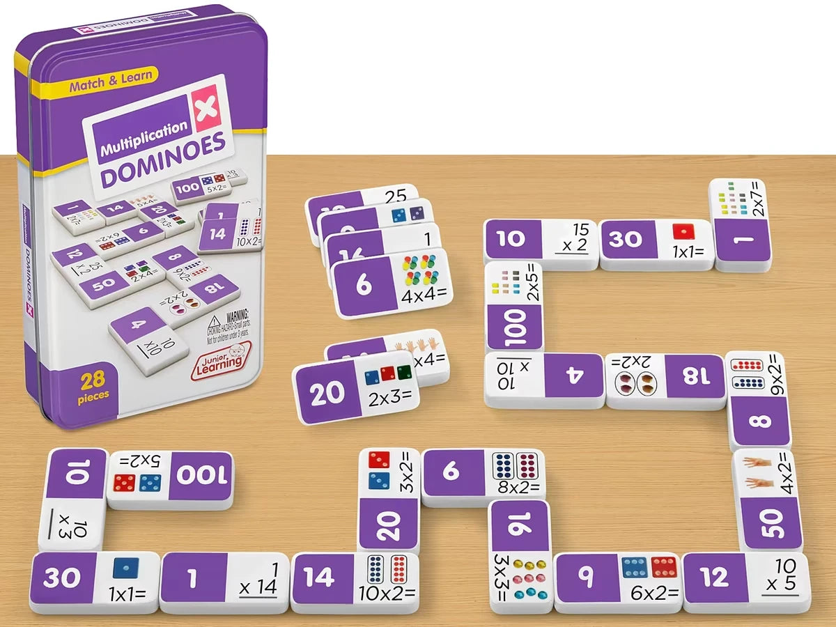 Mastering Multiplication Dominoes - US 6404
