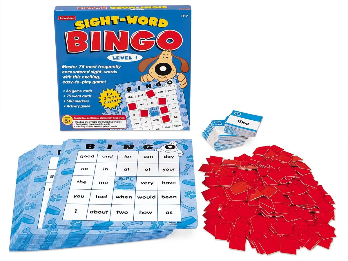 Sight-Word Bingo - Level 1 - US 9381