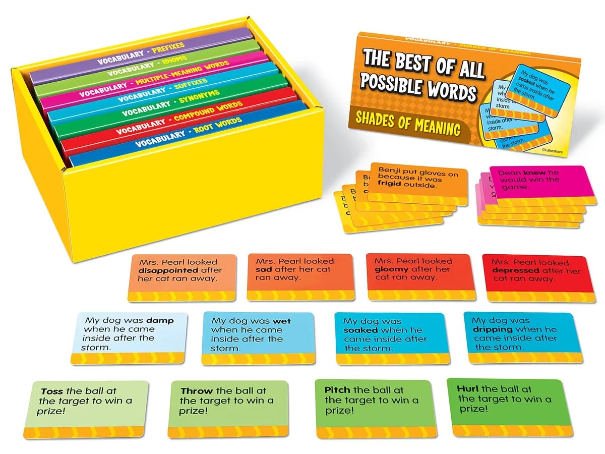 Match & Sort Vocabulary Quickies - Gr. 2-3 - US 6796