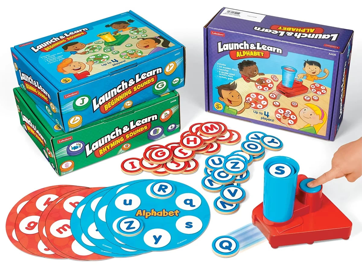 Launch & Learn Language Games - Complete Set - US 5547