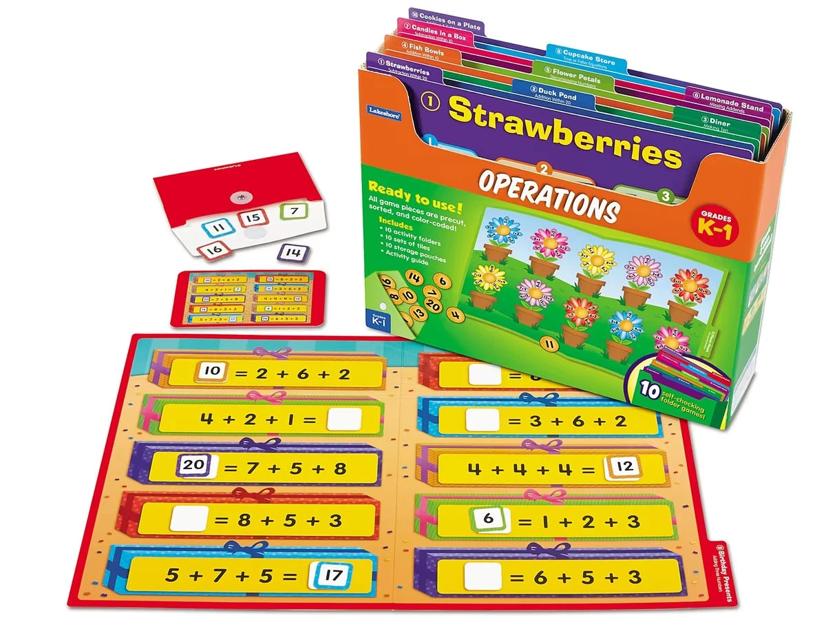 Operations Folder Game Library - K-Gr. 1 - US 8673