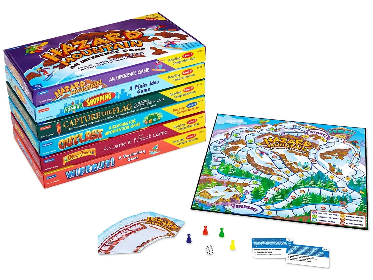 Reading Comprehension Games Library - Gr. 4-5 - US 4090
