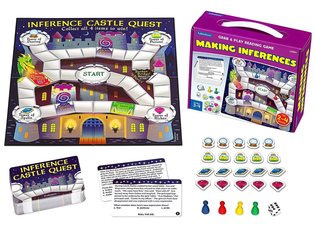 Making Inferences Grab & Play Game - Gr. 3-4 - US 4977