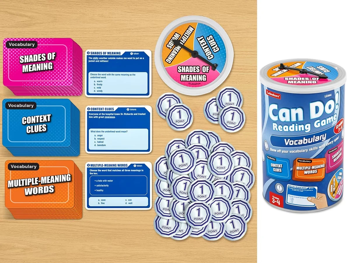 Can Do! Vocabulary Game - Gr. 3-4 - US 4507