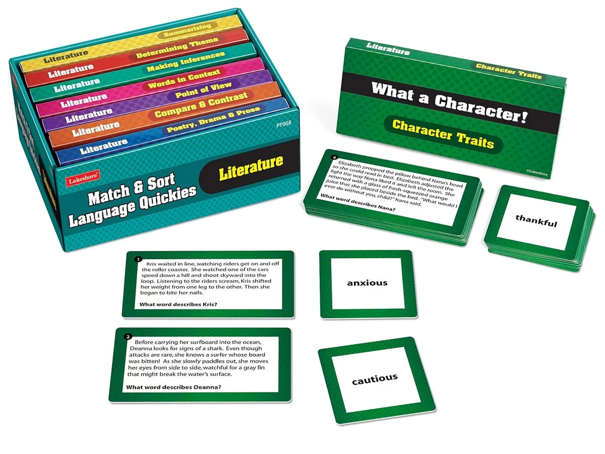 Match & Sort Literature Quickies - Gr. 4-5 - US 9239