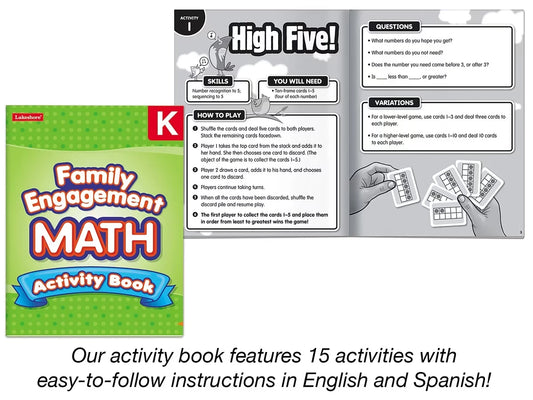 Family Engagement Math Pack - Kindergarten - US 8207