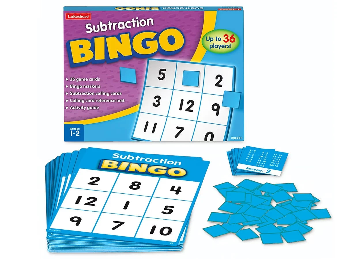 Subtraction Bingo - US 4685