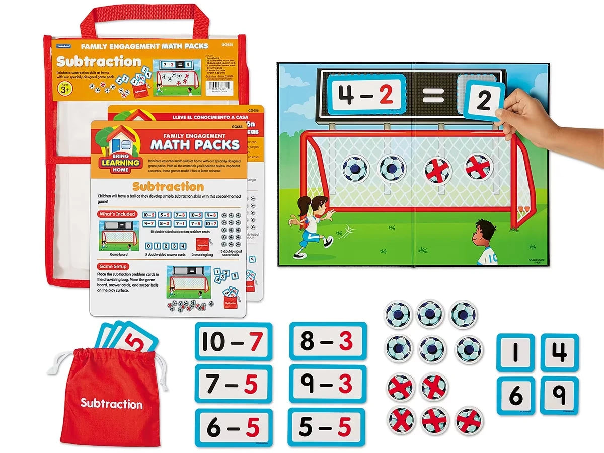 Subtraction Family Engagement Pack - US 7337