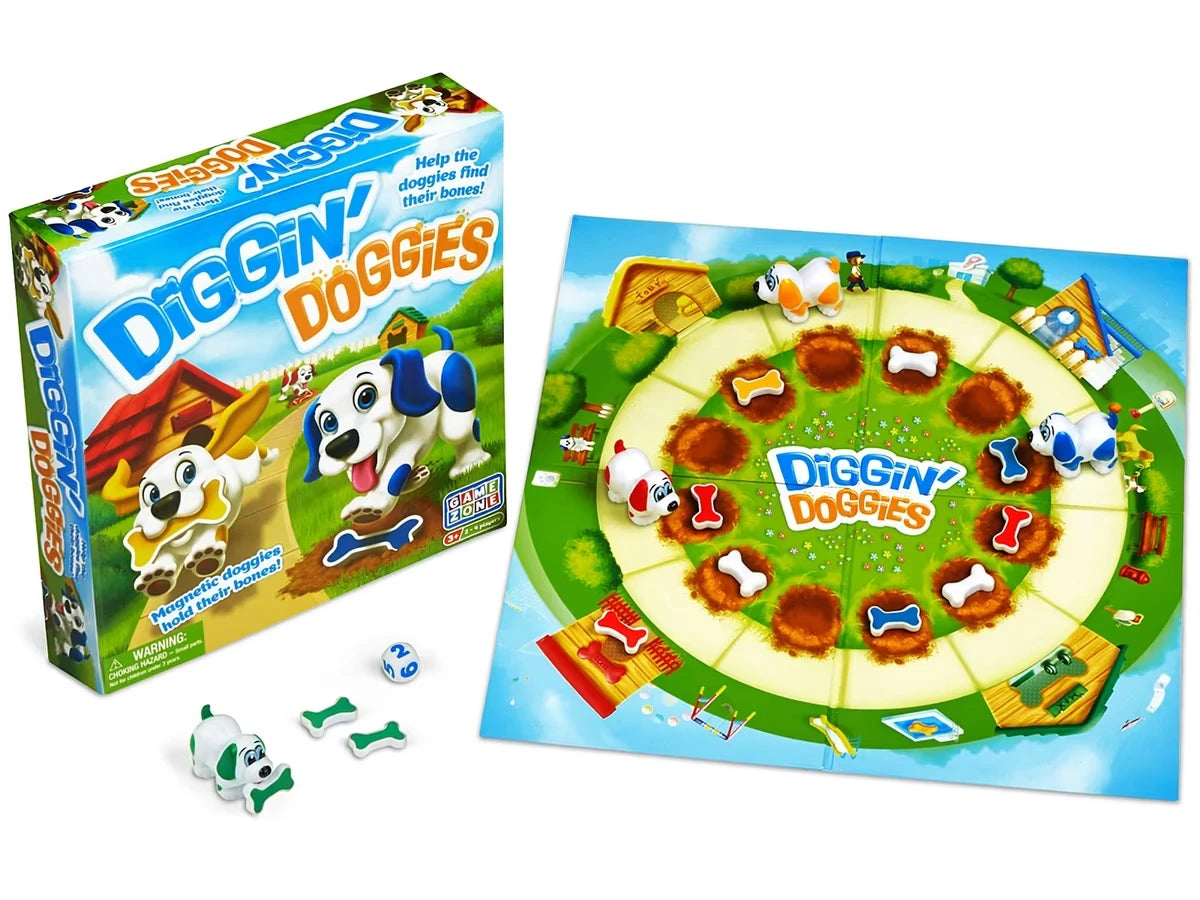 Diggin’ Doggies Color Match Game - US 3388