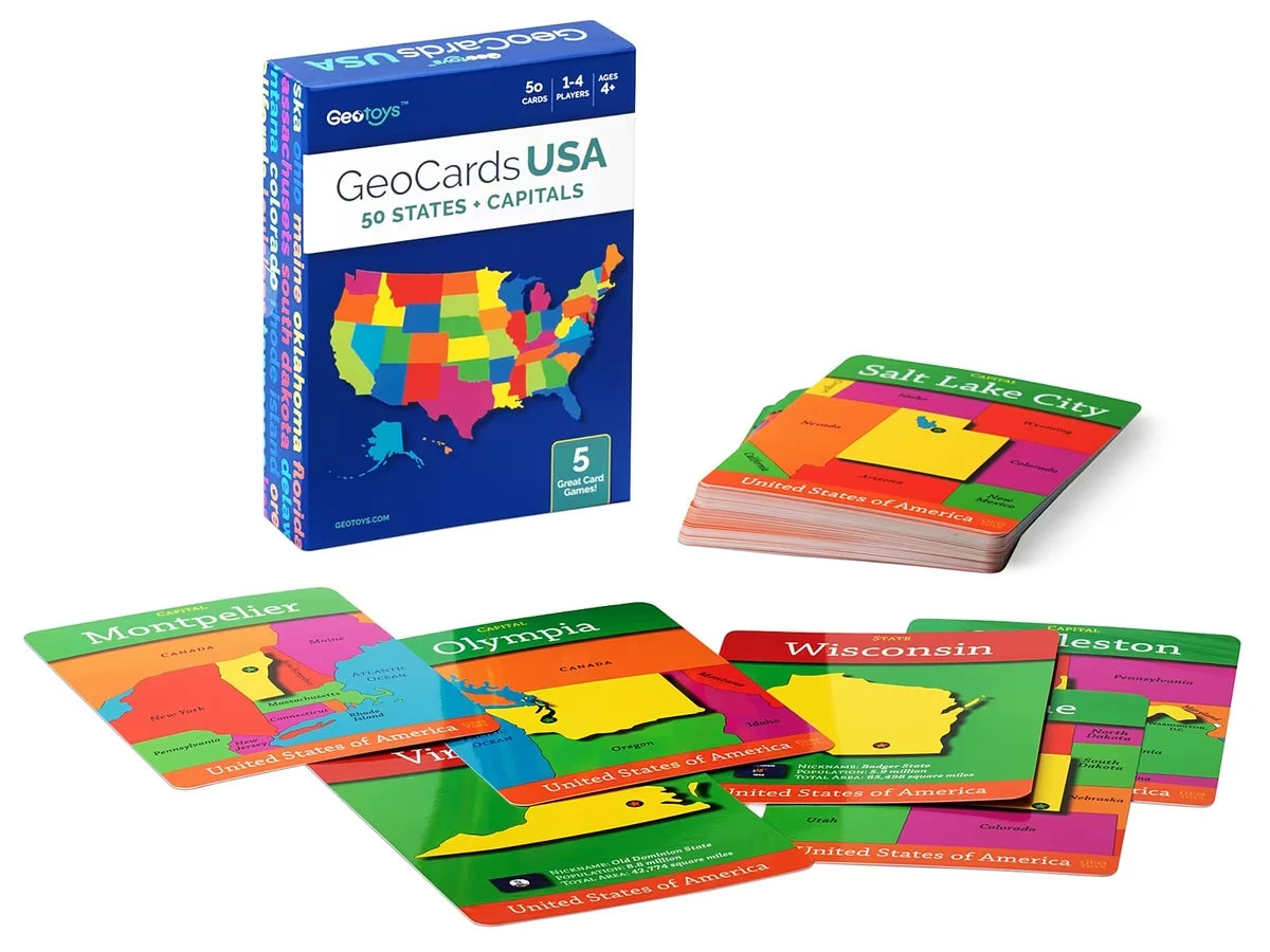 U.S.A. GeoCard Game - US 4226