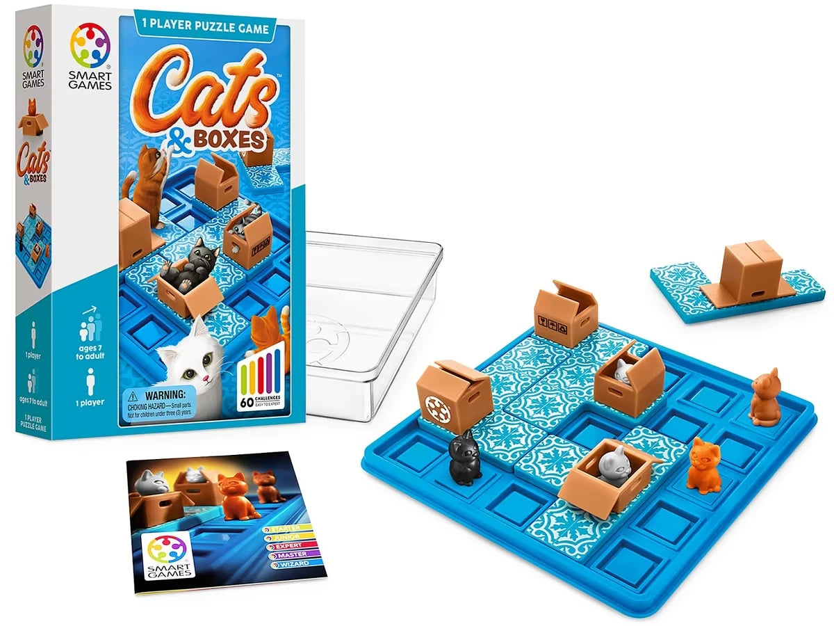 Cats & Boxes Puzzle Game - US 7660