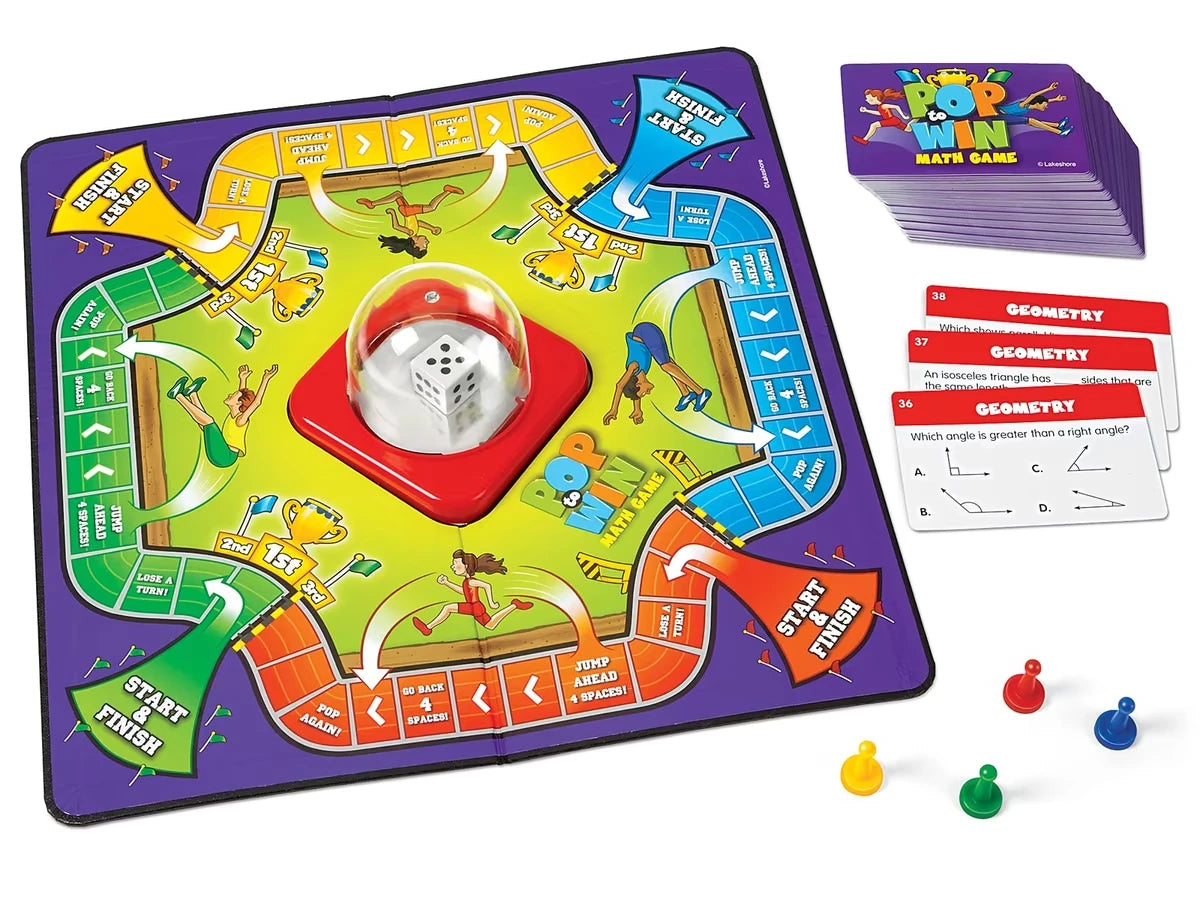 Pop to Win! Math Game - Gr. 4 - US 8735