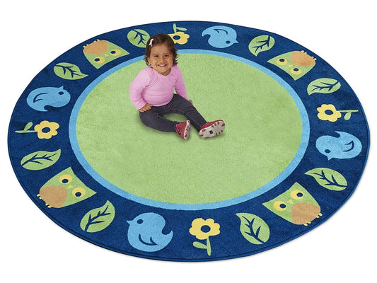 First Steps® Round Classroom Carpets - US 6845