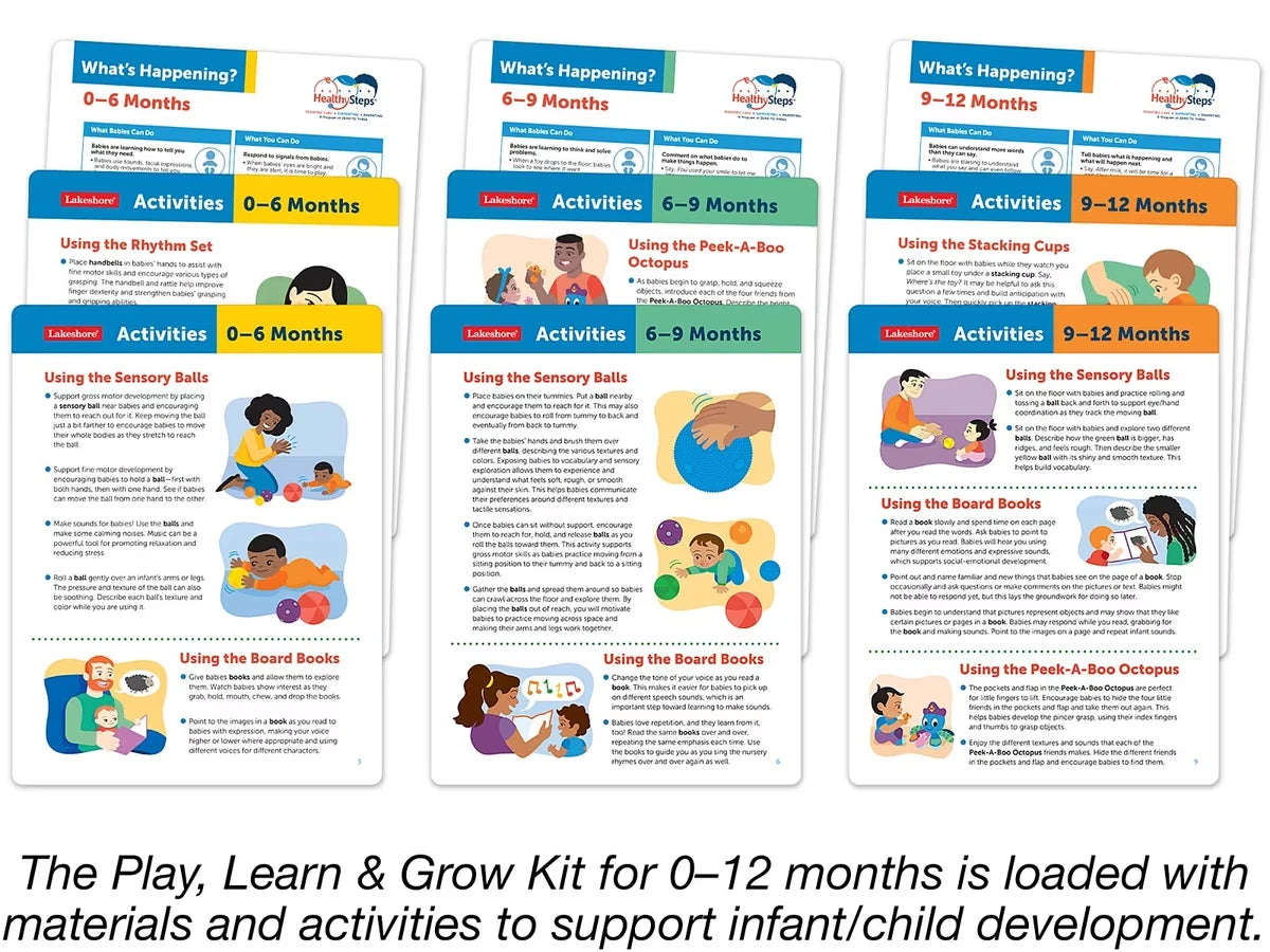 Play, Learn & Grow Kit 0-12 Months - US 7860